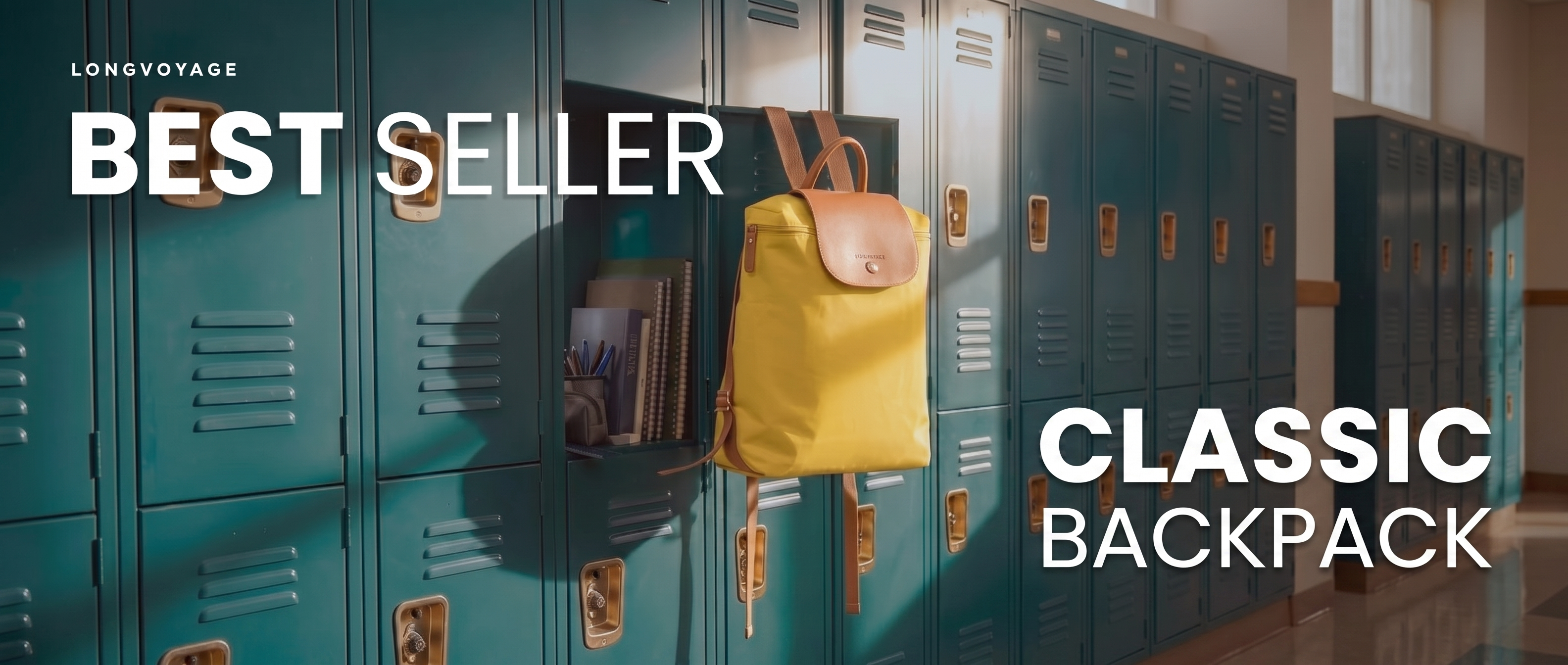 USA Banner - Best Seller Classic Backpack EN